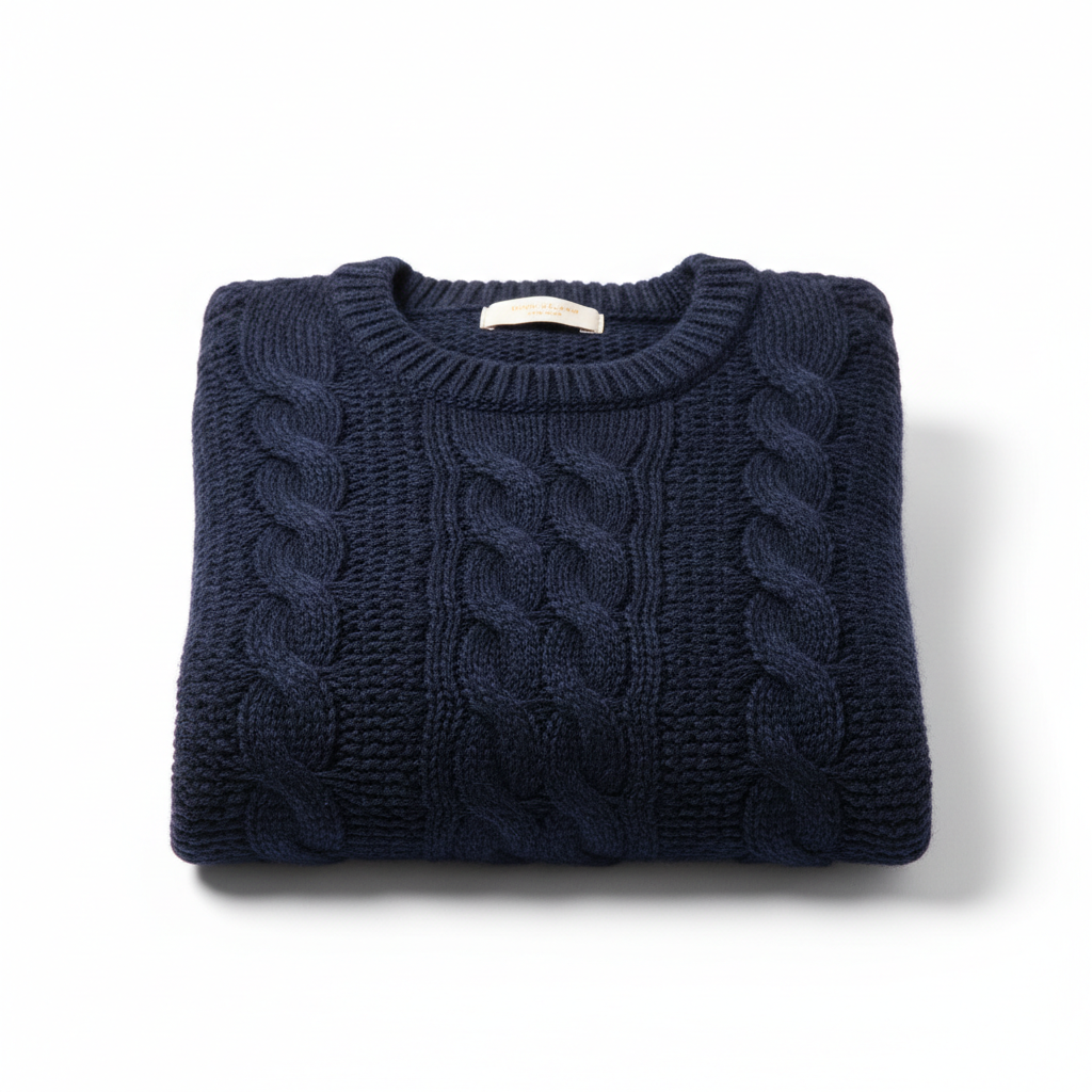 Lacivert Triko Kazak