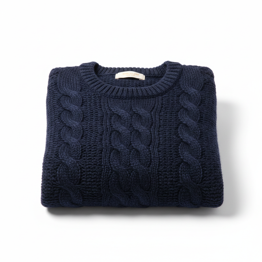 Lacivert Triko Kazak